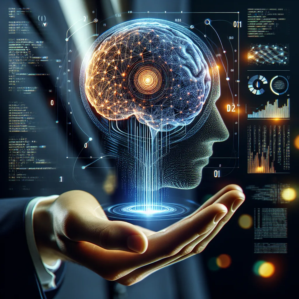 Ilustração para artigo sobre: structured data AI. Estilo editorial, profissional, sem texto na imagem.