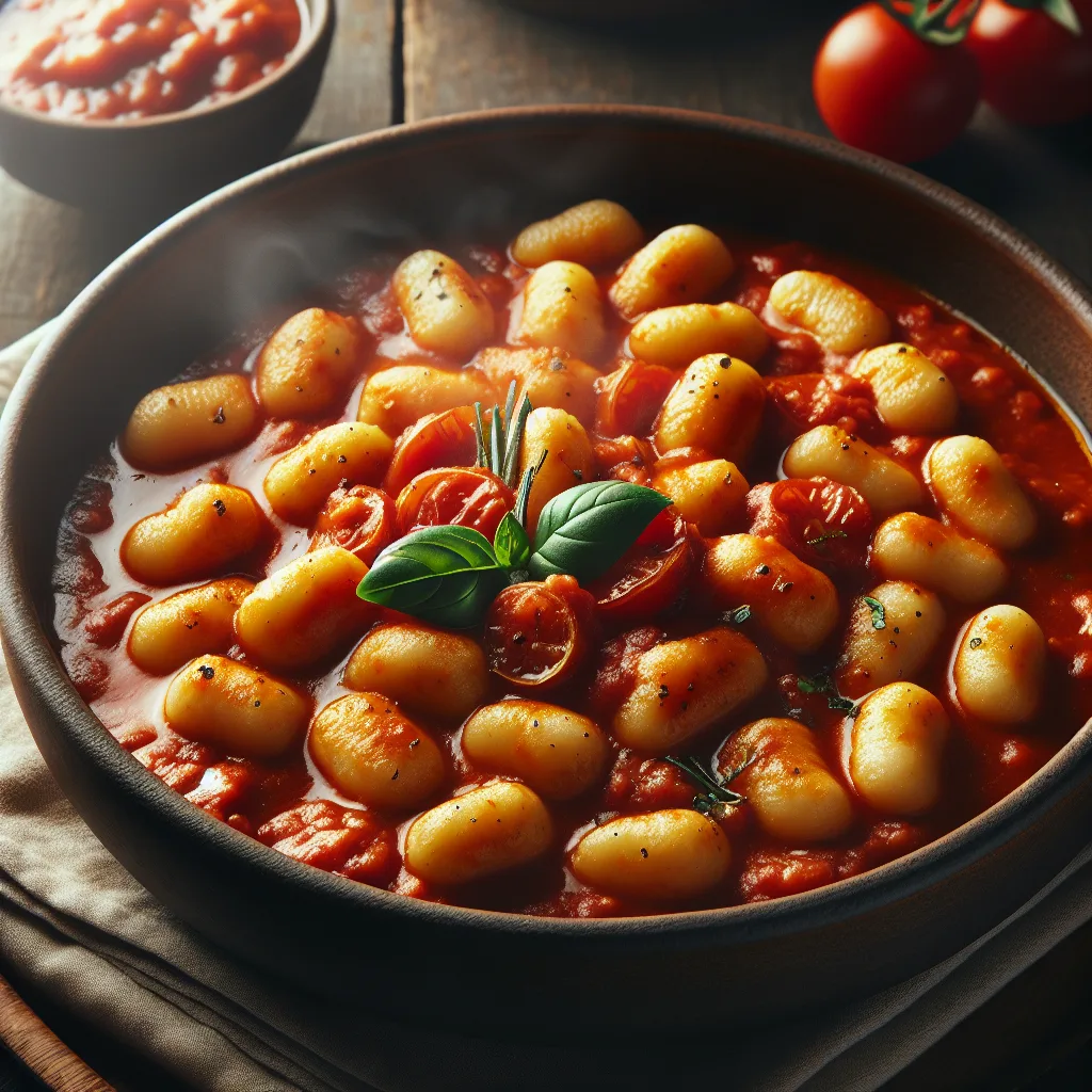 Gnocchi ao Molho de Tomate: Receita Italiana Simples