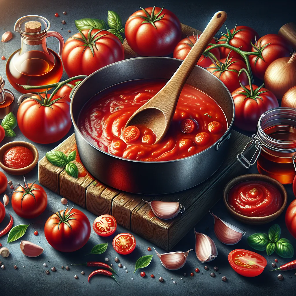 Molho de Tomate Italiano Caseiro: O Jeito Certo